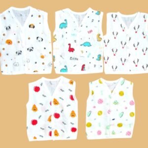 Soft Muslin Cotton Jabla for infant