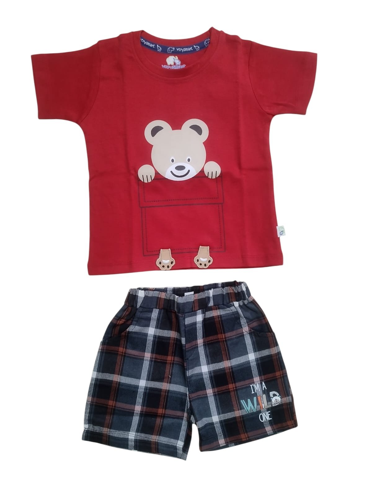 Verysmart Boys Top with Shorts Set,Age 6/12, 12/18, 18/24, 2yr/3yr.Premium quality cotton, - Image 9