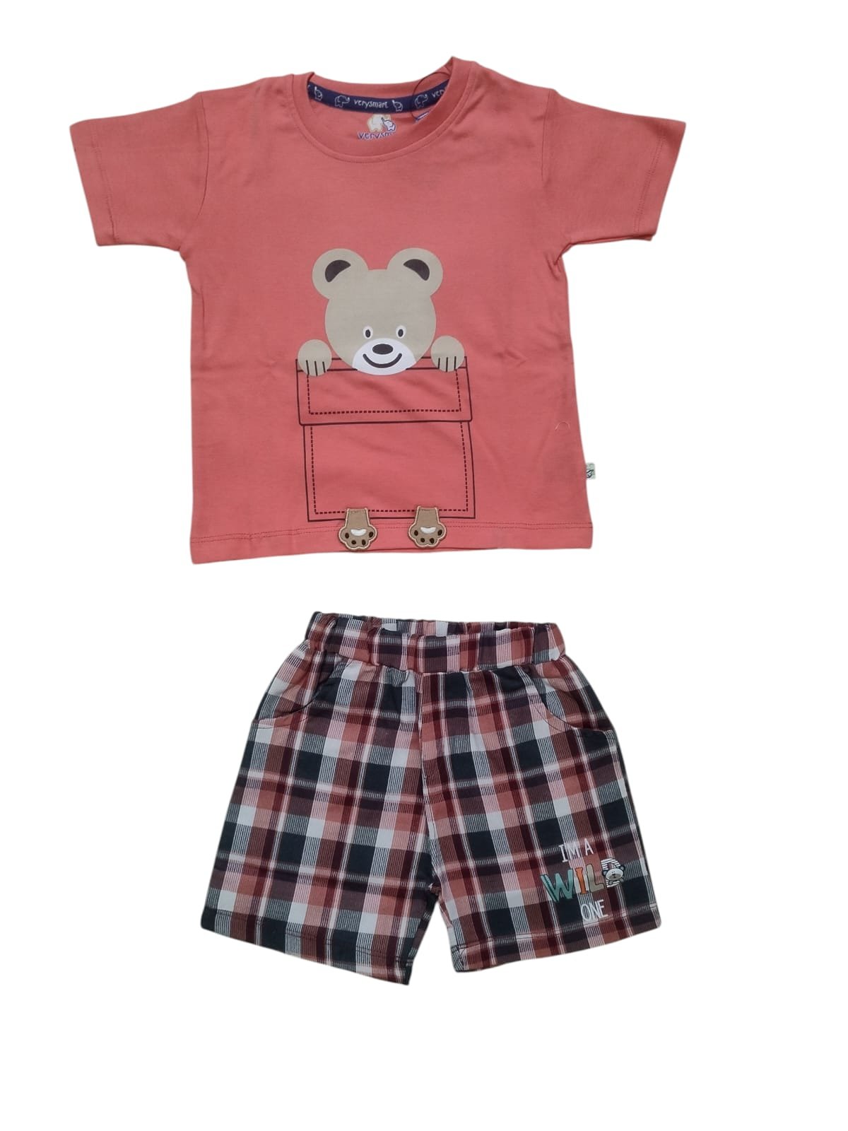 Verysmart Boys Top with Shorts Set,Age 6/12, 12/18, 18/24, 2yr/3yr.Premium quality cotton, - Image 7