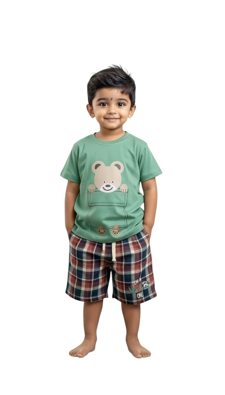 Verysmart Boys Top with Shorts Set,Age 6/12, 12/18, 18/24, 2yr/3yr.Premium quality cotton, - Image 12