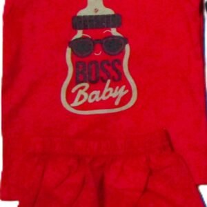 Knitted Cotton Sleeveless T-shirt set for infant(0-1years)-Pack of 3