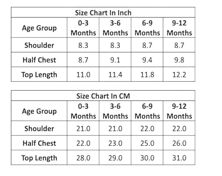 Verysmart NewBorn Baby Top Sleeveless , Pack of 2,Age-0/3, 3/6, 6/9, 9/12 - Image 16