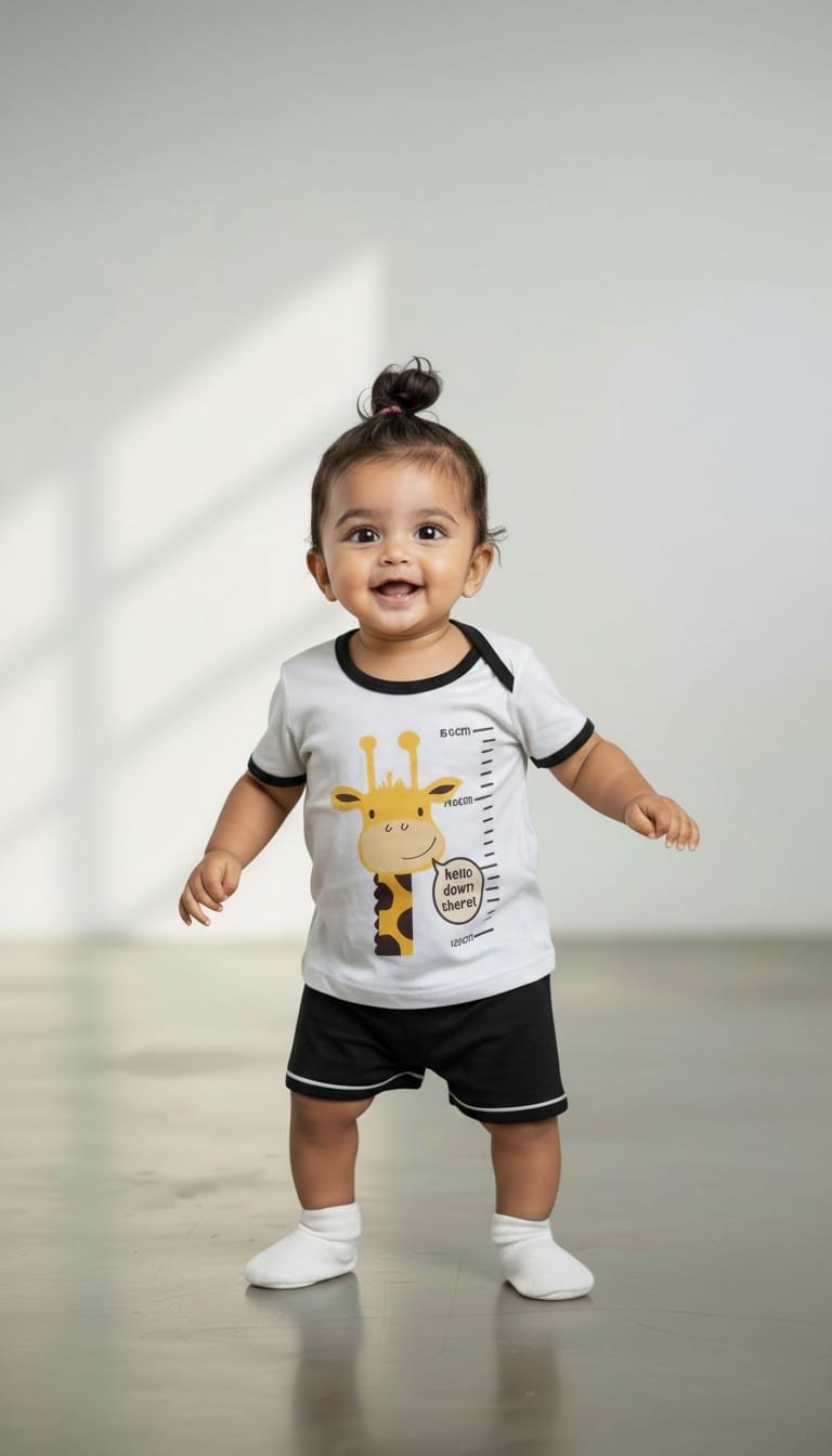 Boys Top and Bottom Set,Age 3/6, 6/12, 12/18, 18/24 Months, Cotton Material 3 colours Available.Green,Beige,White - Image 4