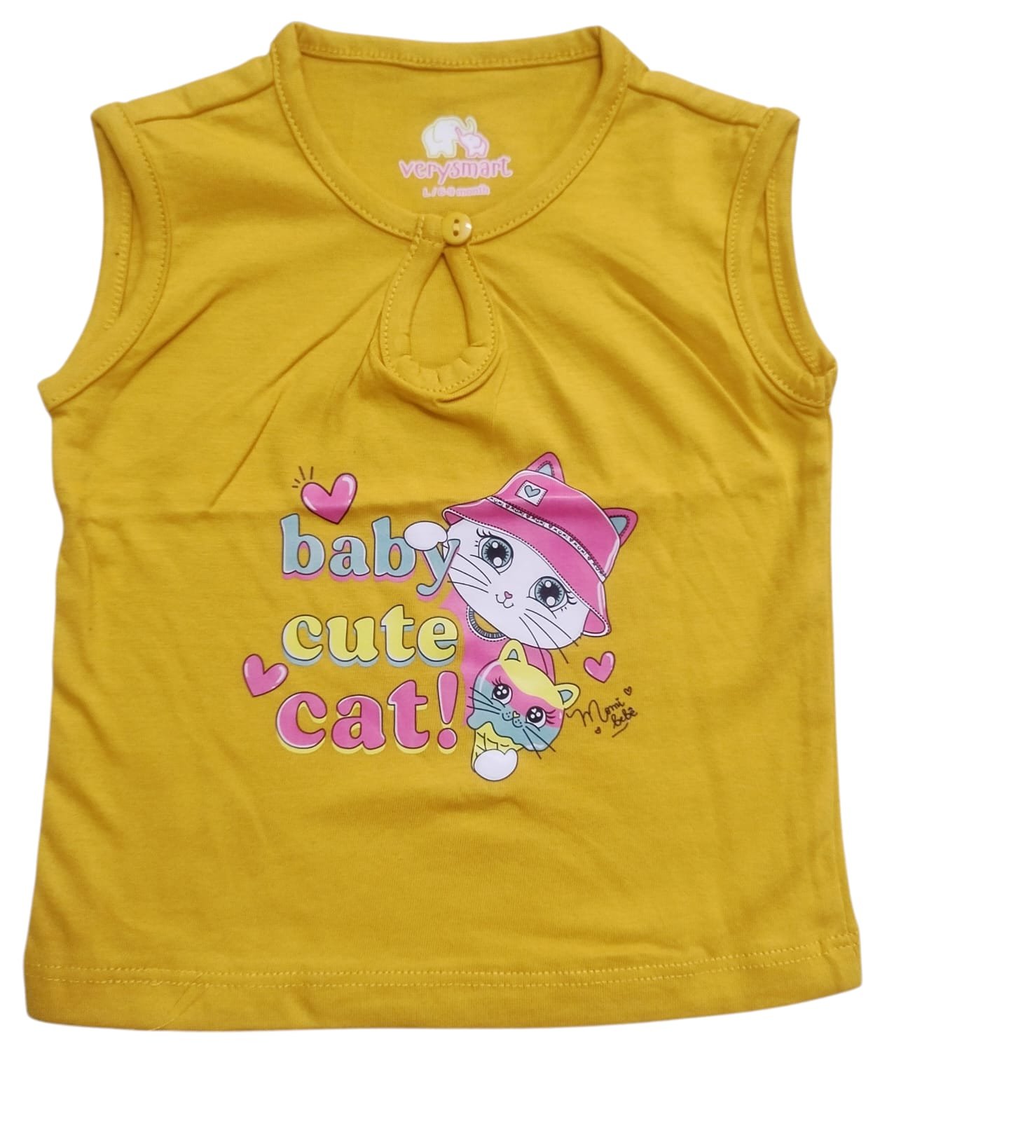 Infant Button Cotton T-Shirt (pack of 2) assorted - Image 13