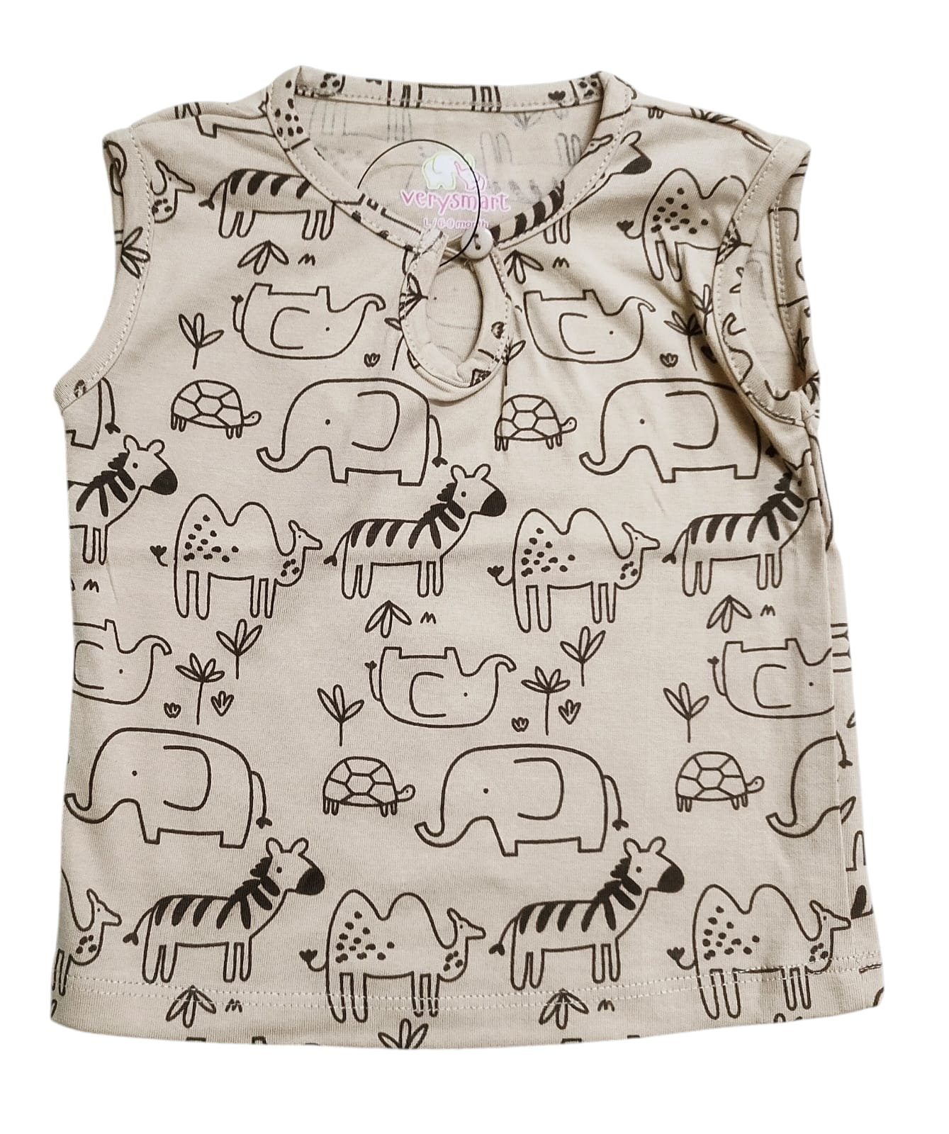 Infant Button Cotton T-Shirt (pack of 2) assorted - Image 17